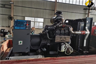 【雷鳴】350千瓦道依茨柴油發電機帶礦山設備，裝車發貨